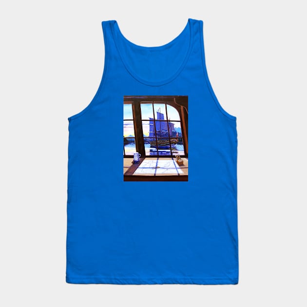 Captain Cook's View Tank Top by realartisbetter